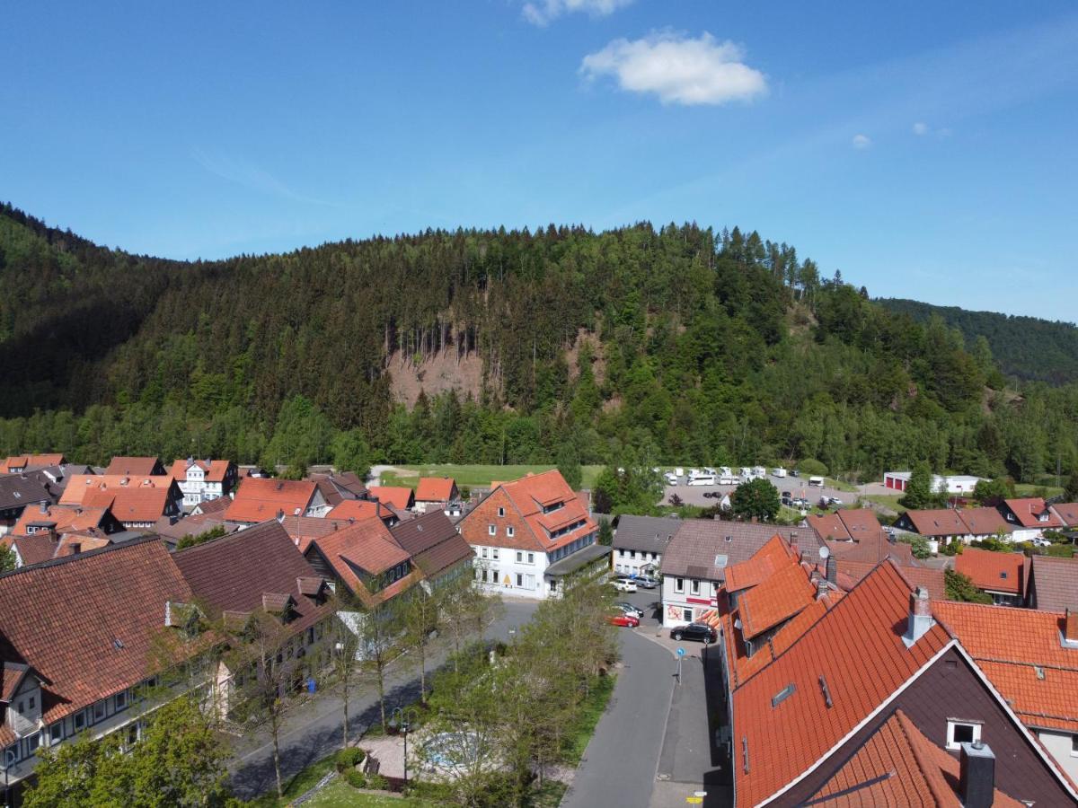 Historisches Hotel Rathaus Lautenthal Exteriör bild